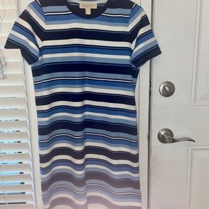 Michael Kors Striped T-Shirt Dress